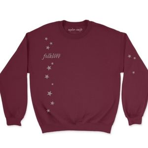 Stars Around My Scars Sweater (maroon)